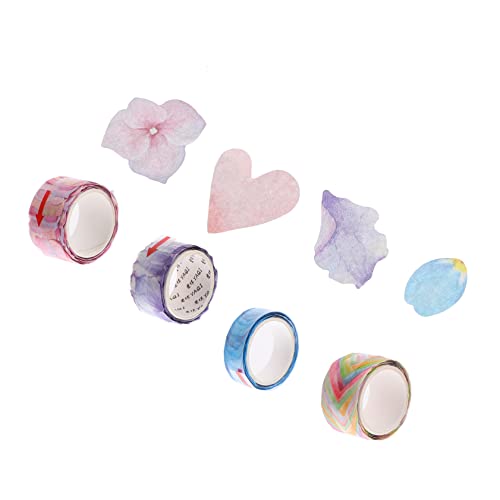 Homoyoyo Blumen Washi Tape Set - 4 Stück Dekoratives Klebeband Für Scrapbooking - Journal Und DIY Projekte Ideal Für Kreative Bastelarbeiten Und Persönliche Planer Dekorationen von Homoyoyo