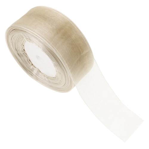 Homoyoyo Breites Transparentes Organza Geschenkband mit Glitzereffekt Vielseitiges Dekorationsband für DIY Schleifen Hochzeits und Valentinstagsgeschenke Edles Bastelzubehör Homoyoyo Breites Transparentes Organza Geschenkband mit Glitzereffekt Vielseitiges Dekorationsband für DIY Schleifen Hochzeits und Valentinstagsgeschenke Edles Bastelzubehör von Homoyoyo