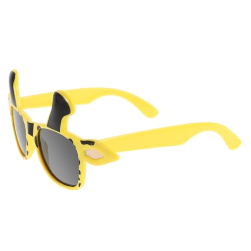 Homoyoyo Giraffen-anziehbrille Partybrillen Tierische Partygeschenke Wild Bauernhaus Kind Charakter Geburtstag Verspielte Ankleidebrille Kreativ Tierische Brillen Cosplay Yellow Plastik von Homoyoyo