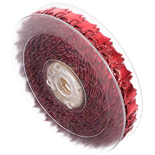Homoyoyo Glänzendes Geschenkband mit Fünfzackigen Sternen Langlebiges DIY Deko Band für Geschenkkartonage Partydeko Haaraccessoires Rot Vielseitig Einsetzbar Homoyoyo Glänzendes Geschenkband mit Fünfzackigen Sternen Langlebiges DIY Deko Band für Geschenkkartonage Partydeko Haaraccessoires Rot Vielseitig Einsetzbar von Homoyoyo