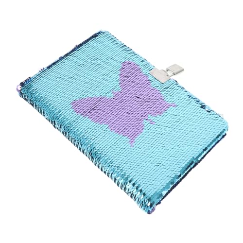 Homoyoyo Glitzer Notizbuch mit Sicherem Schloss Bunter Pailletten Schmetterling Flip Design für Schnellen Zugriff Stabiles Reisetagebuch für Teenager und Lehrer DIY Organizer für Kreative Homoyoyo Glitzer Notizbuch mit Sicherem Schloss Bunter Pailletten Schmetterling Flip Design für Schnellen Zugriff Stabiles Reisetagebuch für Teenager und Lehrer DIY Organizer für Kreative von Homoyoyo