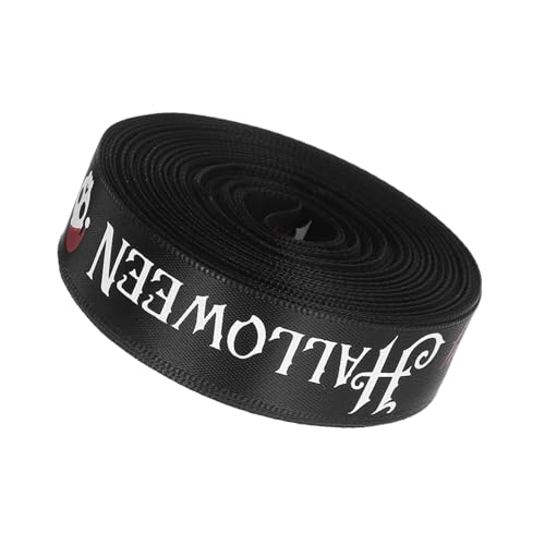 Homoyoyo Halloween Geschenkband Breit DIY Schleifenband für Haaraccessoires Mädchen Geschenkverpackung und Dekoration mit Einzigartigem Halloween Homoyoyo Halloween Geschenkband Breit DIY Schleifenband für Haaraccessoires Mädchen Geschenkverpackung und Dekoration mit Einzigartigem Halloween von Homoyoyo