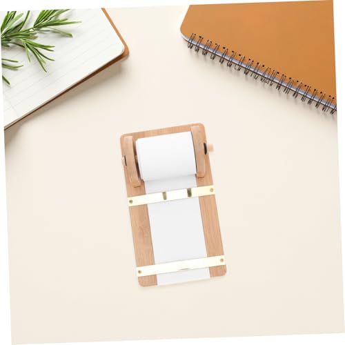 Homoyoyo Holz Notizpapierrollenhalter mit Drehmechanismus Langlebiger Schreibtisch Organizer für Bürobedarf Multifunktionaler Memo Papierspender mit Verstellbarer Notizlänge Holz Design für Homoyoyo Holz Notizpapierrollenhalter mit Drehmechanismus Langlebiger Schreibtisch Organizer für Bürobedarf Multifunktionaler Memo Papierspender mit Verstellbarer Notizlänge Holz Design für von Homoyoyo