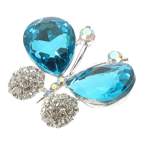 Homoyoyo Kristall-Schmetterling-Brosche Applikationspatch aufnähen Strass-Patch funkelnd Dekoration dekorativ Schmetterlinge Applikation Schuhe Applikation Legierung Blue Homoyoyo Kristall-Schmetterling-Brosche Applikationspatch aufnähen Strass-Patch funkelnd Dekoration dekorativ Schmetterlinge Applikation Schuhe Applikation Legierung Blue von Homoyoyo