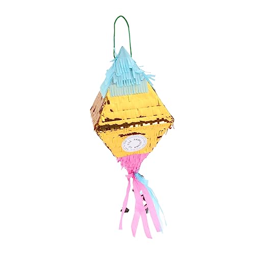 Homoyoyo Lustige Diamant Pinata Für Kindergeburtstage – 50x17x17cm - Ideal Zum Befüllen Mit Süßigkeiten Und - Perfektes Partyzubehör Für Mädchen Und Mexikanische Feiern von Homoyoyo