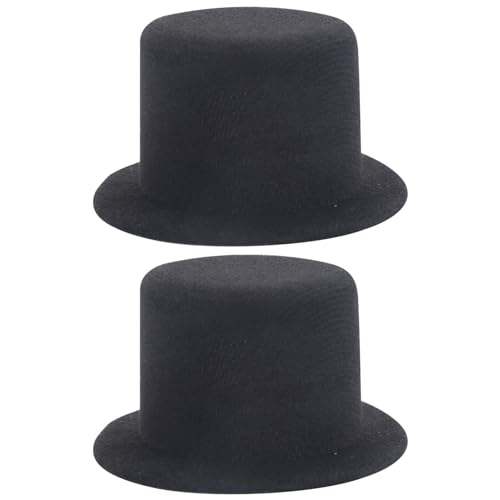 Homoyoyo Mini-Zylinder 2 Stück Puppenhüte Diy-Dekorationen Puppenhandwerk Dekorative Partyartikel Für Diy-Haustiere Bastelzubehör Minihüte Puppenornamente Partydekoration Homoyoyo Mini-Zylinder 2 Stück Puppenhüte Diy-Dekorationen Puppenhandwerk Dekorative Partyartikel Für Diy-Haustiere Bastelzubehör Minihüte Puppenornamente Partydekoration von Homoyoyo