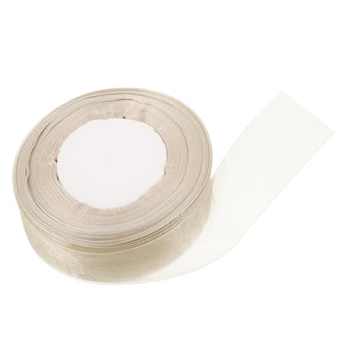 Homoyoyo Organza Geschenkband Breit Schimmerndes Irisierendes Dekoband für Basteln Geschenkverpackung Hochzeitseinladungen DIY Schleifen Hellgoldener Farbton Homoyoyo Organza Geschenkband Breit Schimmerndes Irisierendes Dekoband für Basteln Geschenkverpackung Hochzeitseinladungen DIY Schleifen Hellgoldener Farbton von Homoyoyo