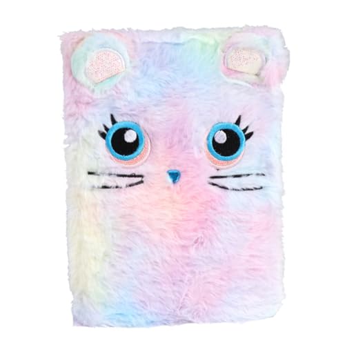 Homoyoyo Plüsch Notizbuch Mädchen Cartoon Schreibblock Buntes Scrapbook Schülerbedarf Farbige Kreatives Tagebuch Pinkes Design mit Farbigen Katzen Homoyoyo Plüsch Notizbuch Mädchen Cartoon Schreibblock Buntes Scrapbook Schülerbedarf Farbige Kreatives Tagebuch Pinkes Design mit Farbigen Katzen von Homoyoyo