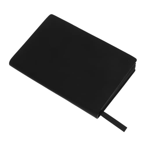 Homoyoyo Schwarzes Notizbuch mit PU Einband Blanko Papier und Vielseitig für Schreiben Zeichnen Journaling Stilvolles Bürobedarf für Schule und Alltag Homoyoyo Schwarzes Notizbuch mit PU Einband Blanko Papier und Vielseitig für Schreiben Zeichnen Journaling Stilvolles Bürobedarf für Schule und Alltag von Homoyoyo