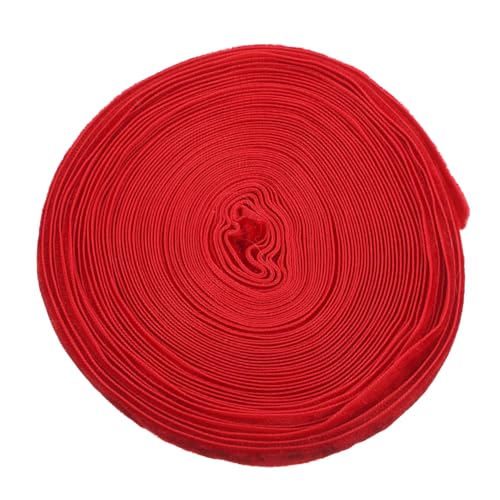 Homoyoyo Single Side Samtband Rotes Geschenkband zum Basteln Fluffy DIY Schleifenband für Geschenkverpackung Partydeko Samtiges Dekoband Homoyoyo Single Side Samtband Rotes Geschenkband zum Basteln Fluffy DIY Schleifenband für Geschenkverpackung Partydeko Samtiges Dekoband von Homoyoyo