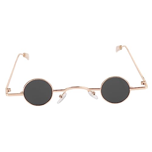 Homoyoyo Strandbrillen round sunglasses vintage partygläßer partybrille blaulichtbrille damen Kleiderkleidung für Männer Mode dekorative Partygläser für den Strand von Homoyoyo