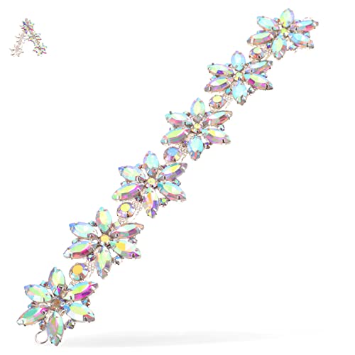 Homoyoyo Strass Applikation Dekoration Für Kleidung Schuhe Haarschmuck Hochwertige Strasskette DIY Schmuckzubehör Glänzende Hochzeitsdekoration Für Brautmode Homoyoyo Strass Applikation Dekoration Für Kleidung Schuhe Haarschmuck Hochwertige Strasskette DIY Schmuckzubehör Glänzende Hochzeitsdekoration Für Brautmode von Homoyoyo
