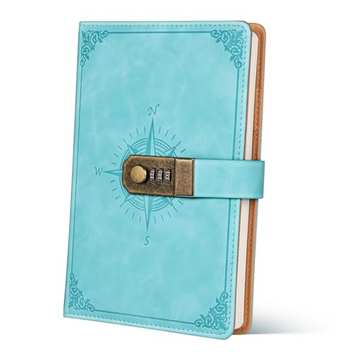 Homoyoyo Vintage Notizbuch mit Zahlenschloss Passwort Tagebuch für Mädchen und Frauen PU Leder Journal mit Sicherem Kombinationsschloss Vielseitiges Schreibheft für Persönliche Notizen und Homoyoyo Vintage Notizbuch mit Zahlenschloss Passwort Tagebuch für Mädchen und Frauen PU Leder Journal mit Sicherem Kombinationsschloss Vielseitiges Schreibheft für Persönliche Notizen und von Homoyoyo