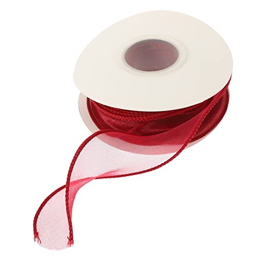 Homoyoyo Weinrotes Breites Fischschwanz Geschenkband aus Widerstandsfähigem DIY Bastelband für Blumensträuße Festdekorationen und Kreative Geschenkverpackungen Homoyoyo Weinrotes Breites Fischschwanz Geschenkband aus Widerstandsfähigem DIY Bastelband für Blumensträuße Festdekorationen und Kreative Geschenkverpackungen von Homoyoyo