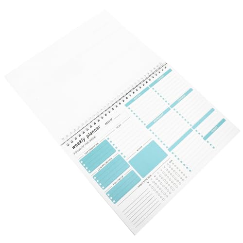 Homoyoyo Wochenplaner Notizblock Abreißbar To Do List Notebook für Arbeit Täglicher Planer mit Stundenweiser Planung Kreativer Organizer für Büro und Alltag Praktisch und Langlebig Homoyoyo Wochenplaner Notizblock Abreißbar To Do List Notebook für Arbeit Täglicher Planer mit Stundenweiser Planung Kreativer Organizer für Büro und Alltag Praktisch und Langlebig von Homoyoyo