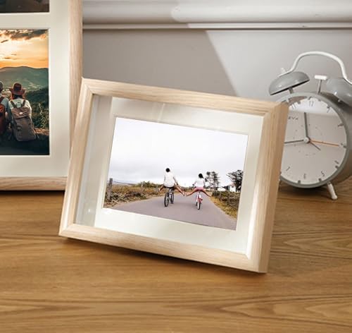 Homxi Bilderrahmen 10.16 x 15.24 cm Freundschaft,MDF und Acryl Bilderrahmen Silberhochzeit, 1 Foto,Querformat,Wand und Tischplatte,Holz Homxi Bilderrahmen 10.16 x 15.24 cm Freundschaft,MDF und Acryl Bilderrahmen Silberhochzeit, 1 Foto,Querformat,Wand und Tischplatte,Holz von Homxi