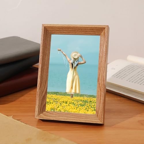 Homxi Bilderrahmen 12.7 x 17.78cm Weihnachten,MDF und Acryl Fotowand Hochzeit, Querformat und Vertikal,Tischplatte,Holz Homxi Bilderrahmen 12.7 x 17.78cm Weihnachten,MDF und Acryl Fotowand Hochzeit, Querformat und Vertikal,Tischplatte,Holz von Homxi