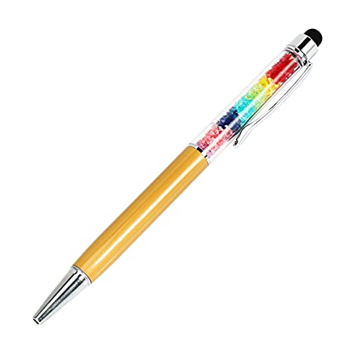 HondoKet Kugelschreiber Regenbogen Kugelschreiber Einzigartiges Design Schicht Stift Gold von HondoKet