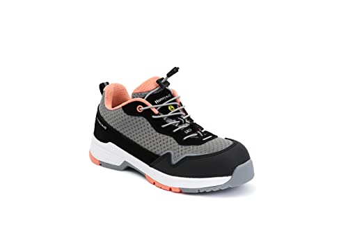 Honeywell Cocoon Evo Coral Arbeitsschutzschuhe für Damen, leicht, tief geschnitten, 3D-Netzstoff mit Schaumstofffutter, Fersenstoßdämpfungssystem, Größe 42, 6551612-42/7 von Honeywell