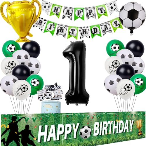 Fussball 1. Geburtstagsdeko Luftballon 1. Fußball Party Deko Luftballon 1 Geburtstag Deko Junge Fussball 1 Jahr Ballon Fussball 1 Jahr Geburtstagsdeko 1. Geburtstag Hintergrund Fußball von Hongyantech