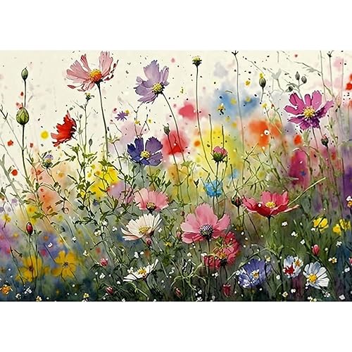 Hongyrjy Diamond Painting Blumen, Diamantmalerei für Erwachsene Anfänger, Blumen 5D Diamant Malerei Kaktus als Geschenk Wanddekoration für Zuhause 30,5 x 40,6 cm von Hongyrjy