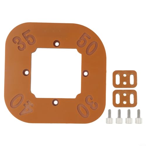 Holzbearbeitungsfräse, Eckradius-Schablonen, Vorrichtungen, Bogeneckenradius-Schablonen, Vorrichtungswinkel, Eckschablone, Werkzeug für Holzbearbeitung, Metallwerkzeug (B) von Honseadek