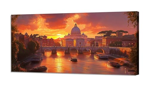 Malen Nach Zahlen Erwachsene,Malen Nach Zahlen Stadt Paint by Numbers,Venedig Malen Nach Zahlen Kinder,DIY Handgemalt Ölgemälde Leinwand Bastelset,Deko Wohnzimmer Geschenk,Ohne Rahmen 30x60cm XH-1083 von Hooixaag