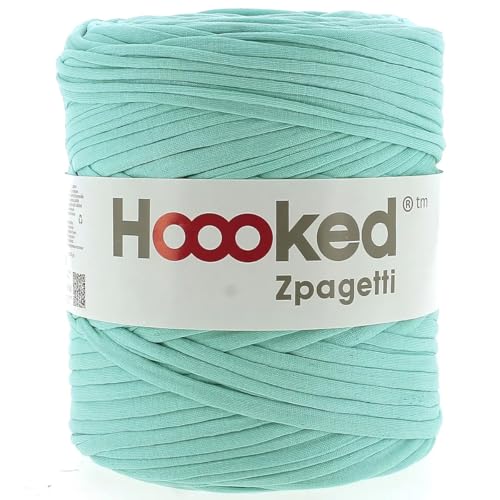 Hoooked Zpagetti Garn Textilgarn T-Shirt-Garn 120m Rolle (Mint Töne) von Hooked