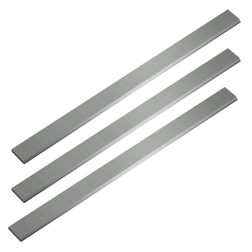 Hookurity HSS Planer Blades Knives 610 x 30 x 3 mm Industriehobel- und Abrichthobelklingen, Ersatzmesser for alle 610 mm Dickenhobel, 3 Stück von Hookurity