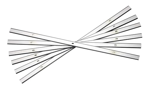 Hookurity HSS Planer Blades Knives Hobelmesser 12,5 Zoll HSS Ersatz 6 Stück von Hookurity