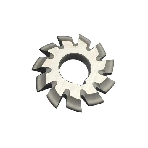 Hookurity HSS Zahnradfräser HSS-Scheibenzahnradfräser M0,5-M12, Eingriffswinkel 20 Grad Nr. 1-Nr. 8 for CNC-Zahnradfräser(NO.3,M0.8) von Hookurity