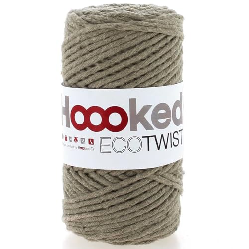 Eco-Twist Taupe von Hoooked