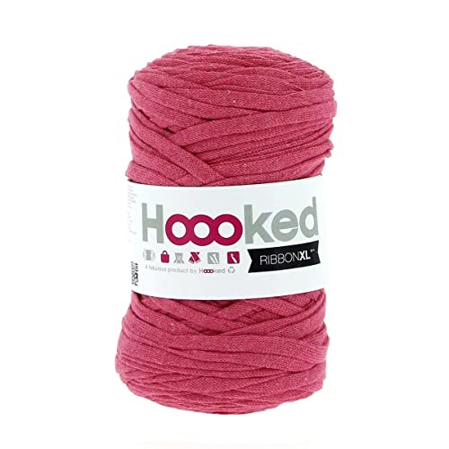 Hoooked Band, 0,8% Baumwolle, Bubble-Gum-Design, 120 m von Hoooked