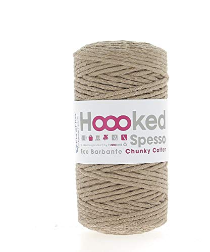 Hoooked Recycling-Garn Spesso Chunky Cotton (Teak) von Hoooked