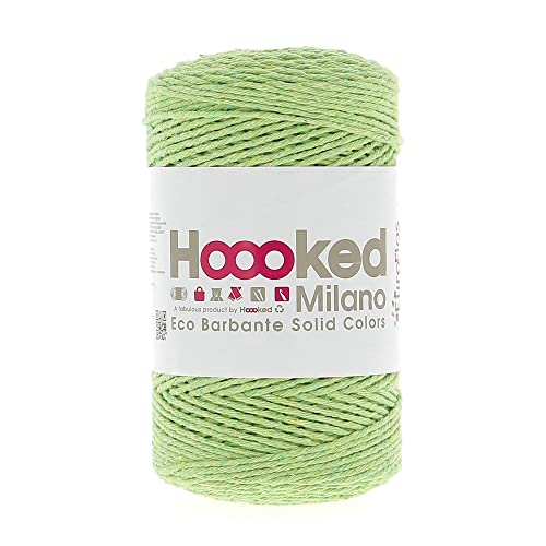 R801 Eco Barbante Milano Lima Baumwollgarn, 204 m, 200 g von Hoooked