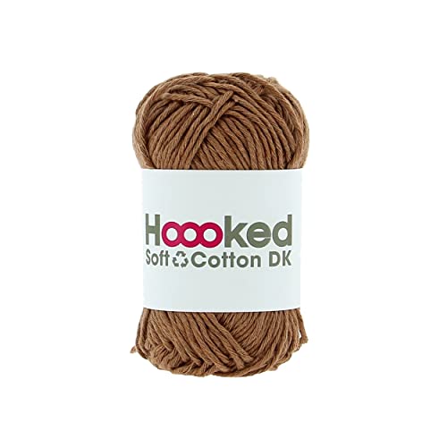 Soft Cotton DK Caïro Caramel 50g. von Hoooked