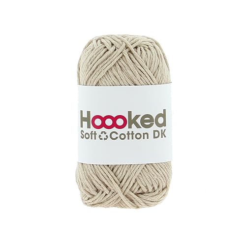 Soft Cotton DK California Sand 50g. von Hoooked