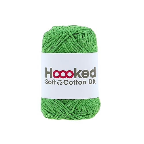 Soft Cotton DK Singapore Green 50g. von Hoooked