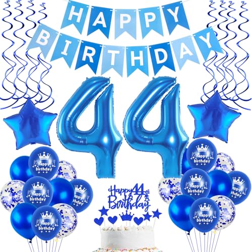 Luftballons 44 Geburtstag Deko Mann Blau, deko 44. geburtstag Mann,Folien ballons 44 geburtstag banner Happy Birthday 44 geburtstag deko Mann blau Geburtstagdeko 44 Jahre Männer Dekoration Luftballons 44 Geburtstag Deko Mann Blau, deko 44. geburtstag Mann,Folien ballons 44 geburtstag banner Happy Birthday 44 geburtstag deko Mann blau Geburtstagdeko 44 Jahre Männer Dekoration von Hopewey