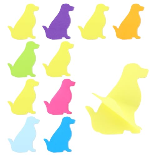 Haftnotizen, 300 Blätter Sticky Notes, Klein Klebezettel, Niedliche Hunde Haftnotizen Kinder, Back To School Must Have Haftnotizen Lustig für Schule Lernen Zubehör Büro Kindergeburtstag Geschenke von Hopton