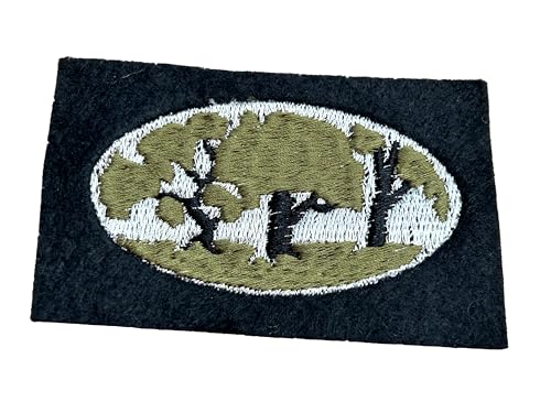 British World War Two XII Corps Patch zum Aufnähen von Hornbeam Militaria