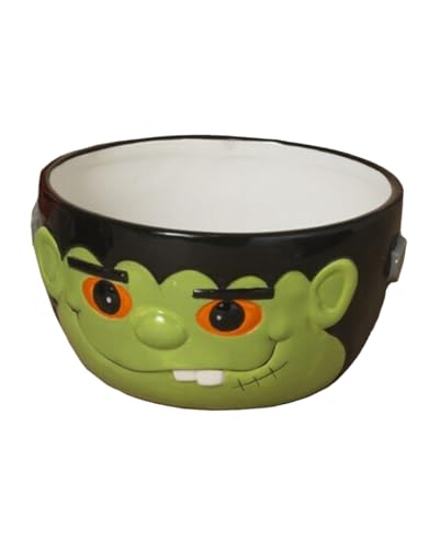 Horror-Shop Frankenstein Schüssel für Trick or Treat 16cm von Horror-Shop