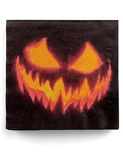 Horror-Shop Halloween Kürbis Servietten 20 St. als Tischdeko von Horror-Shop