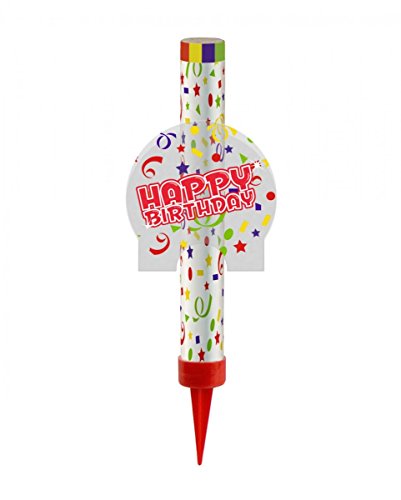 Horror-Shop Tischfeuerwerk Eisfontäne Happy Birthday - TOYS_AND_GAMES - Teen, Young Adult - 1 Eisfontäne, 1 Lunte von Horror-Shop