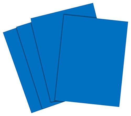 HPC Papier, A4-Format (210 x 297 mm), 80 g/m², blau, glatt, kalandriert, 100 Blatt. von House of Card & Paper