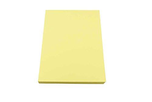 House of Card & Pape A3/297 x 420 mm 220 g/m2 Farbkarton A3/297 x 420 mm Baby Yellow von House of Card & Paper