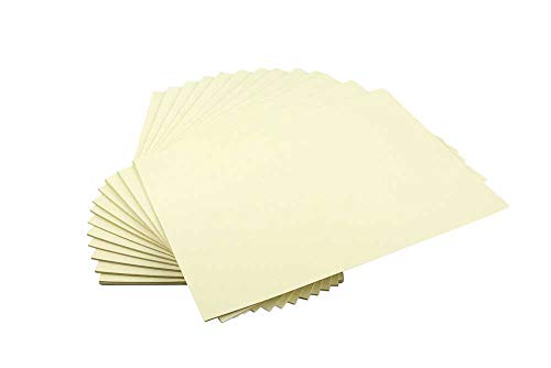 House of Card & Pape A3/297 x 420 mm 220 g/m2 Farbkarton A3/297 x 420 mm cremefarben von House of Card & Paper