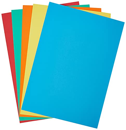 House of Card & Paper Karton 220 g/m² A3 (Pack of 50 Sheets) Assorted Bright Colours von House of Card & Paper