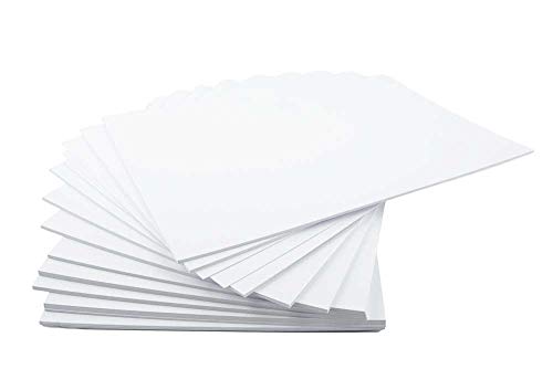 House of Card & Paper Karton 220 g/m² A4 (Pack of 25 Sheets) weiß von House of Card & Paper