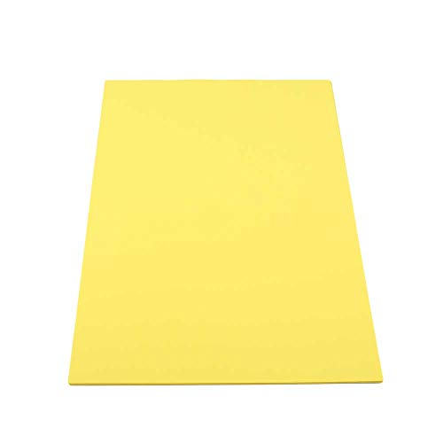 House of Card & Paper Tonpapier, A4, 80 g/m², farbig Yellow (Pack of 50 Sheets) von House of Card & Paper